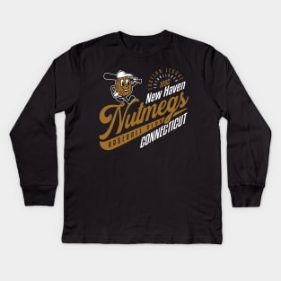 New Haven Nutmegs Kids Long Sleeve T-Shirt